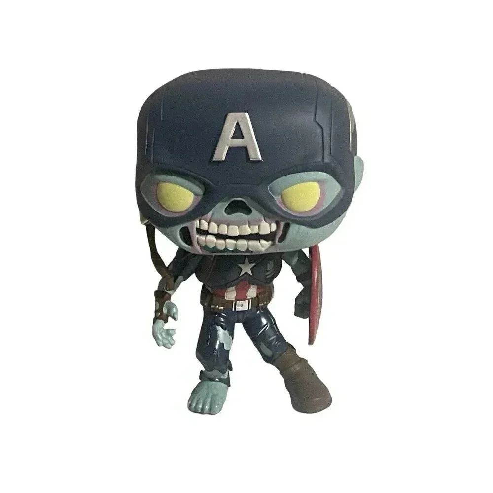 Marvel Funko Pop ZOMBIE CAPTAIN AMERICA 10” RARE